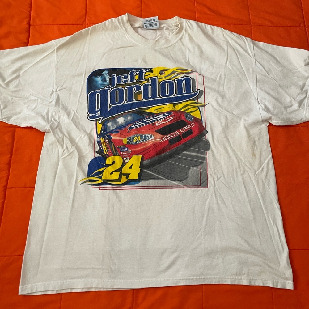 Vintage Y2K Shirt Mens XL Chase Authentics Jeff Gordon NASCAR Racing 2004